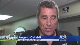 SportsRadio 94 WIP Angelo Cataldi Reacts To Eagles Wild Card Win [upl. by Eustazio]