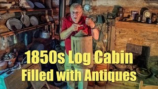 Wilkes County NC Log Cabin filled with Strange amp Rare Artifacts [upl. by Initsed]