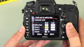 How To Use Nikon CLS Off Camera TTL Flash [upl. by Knox]