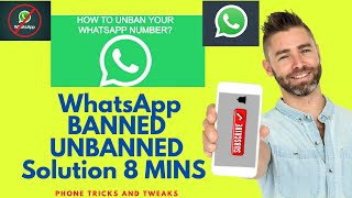 WHATSAPP BANNED MY NUMBER SOLUTION  UNBAN YOUR WHATSAPP IN 2022 WORKS [upl. by Oirrad]