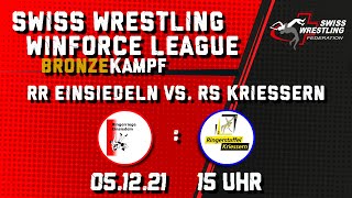 20211205  Finalkampf Bronzemedaille RR Einsiedeln vs RS Kriessern  WINFORCE Premium League [upl. by Dottie]