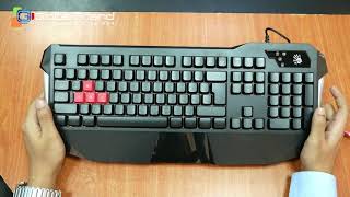 A4Tech Bloody B130 Turbo Illuminating Gaming Keyboard  Global Brand Pvt Ltd [upl. by Adnilema298]