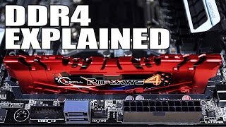 HaswellE RAM DDR4 Explained featuring GSkill Ripjaws 4 [upl. by Wichern]