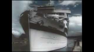 Brief color footage of the Wilhelm Gustloff in color Hospital ship  Lazarettschiff  1939  1940 [upl. by Yderf]