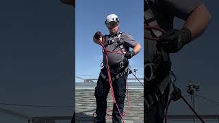 Tying a Knot for Fall Protection [upl. by Macnamara262]