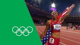 Allyson Felix Looks Back On Her Olympic Journey  Olympic Rewind [upl. by Lanni440]