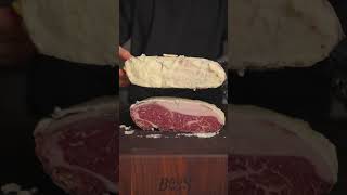 Butter Dry Aged Steak [upl. by Nosnhoj]