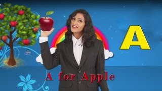 A for Apple B for Ball Nursery rhymes for Kids Collections [upl. by Cartan317]