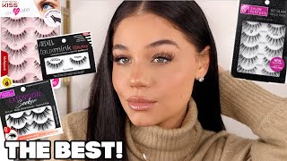 TOP 5 DRUGSTORE LASHES Looks like lash extensions 😍  Blissfulbrii [upl. by Thill]