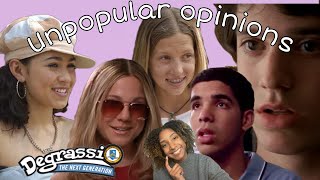 Degrassi The Next Generation Unpopular Opinions 😴 😬 [upl. by Most611]