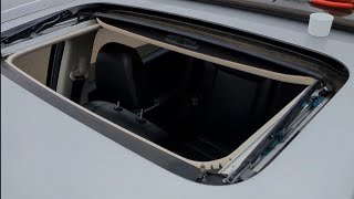 2016 Honda CRV Sunroof Problem Identified and Solved [upl. by Viafore]