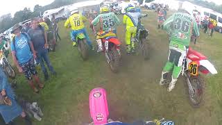 1995 TM 250 Cross 2 Stroke Super EVO Farleigh Castle Vets MX Team Race Moto 1 14th September 2024 [upl. by Gulick]