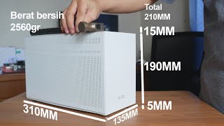 Kecil kokoh bisa vga panjang tapi gak ada tempat fan nya Review PCCooler i100 mini mesh [upl. by Ro565]