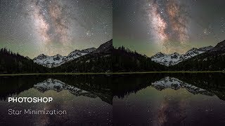 Basic Photoshop Milky Way Stacking amp Blending Tutorial [upl. by Bab276]