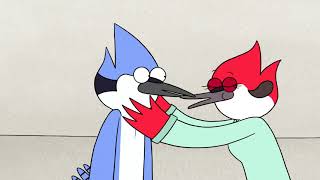 Regular Show  Margaret Leaves The Airport And Kisses Mordecai [upl. by Leinad]