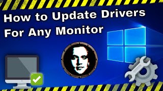 How to InstallUpdate Drivers for Your Monitor Screen or Gaming Display  Fix Monitor Driver Issues [upl. by Ynneg]