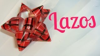 Tutorial Lazos o moños para regalo Gift ties [upl. by Ekyt]