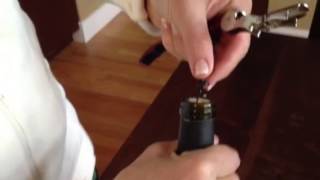 Double hinged corkscrew tutorial [upl. by Silverts239]