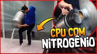 CPU REFRIGERADO COM NITROGÊNIO LIQUIDO  TECRATÃO 🤓 [upl. by Atwahs]