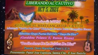 SABADO 5 DE OCT HORA 1 PM CAMPAÑA AMPAÑA EVANGELISTICA CIUDAD DE LANCASTER TE ESPERAMOS 💛🔥 [upl. by Lavicrep557]