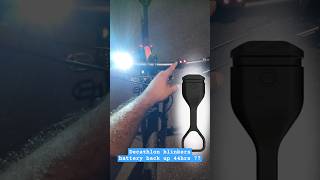 Decathlon blinkers Elop light battery back up of 44 hrs is true  elop light decathlon  bigbattery [upl. by Namyac]