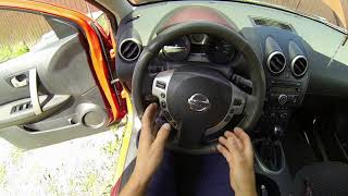 Remove  Refit Nissan Qashqai airbag and steering wheel [upl. by Farman]