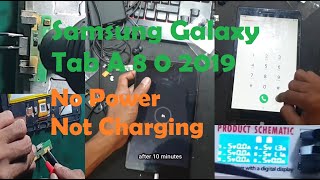 Samsung Galaxy Tab A 8 0 2019 No Power Not Charging [upl. by Storz]