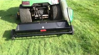 Review Brinly AeratorSpreader Home Depot [upl. by Arimihc691]