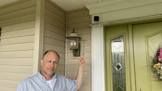 How to Install a Wireless Outdoor Security Camera [upl. by Tebasile947]