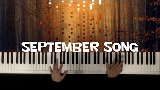 September Song Piano Agnes Obel [upl. by Laurens517]