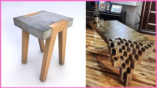 50 Best Metal Wood Furniture Ideas  metal wood furniture design  modern metal and wood furniture [upl. by Charmain]