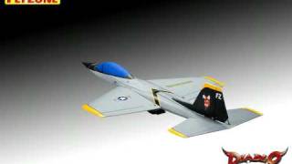 Hobbico Flyzone Diablo EDF Jet Trainer RTF 4025 2 [upl. by Suinotna]