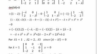 Eigenvalues and eigenvectors شرح [upl. by Artinek]