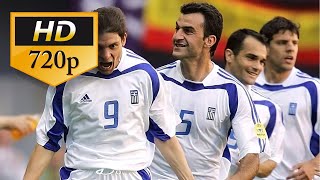 Greece  Spain EURO 2004 Highlights  720p HD 30 fps [upl. by Narret]