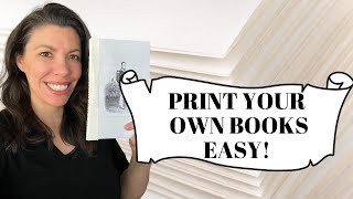 HOW TO PRINT amp BIND BOOK FROM PDF EASY 2021 [upl. by Udella]