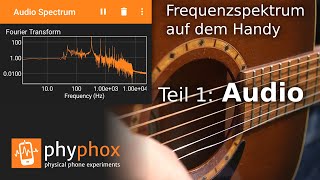 Frequenzspektrum auf dem Handy  Teil 1 Audio de [upl. by Albarran]