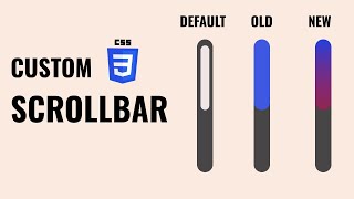 Mastering Modern Custom Scrollbars with CSS A Comprehensive Guide by huxnwebdev [upl. by Jochebed]