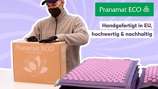 Pranamat ECO PremiumAkupressurmatte Ein Einblick in die Produktion [upl. by Adon]