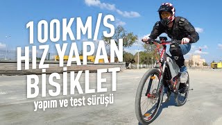 5000W Elektrikli Bisiklet Yapım ve Test Sürüşü  Yüksek Voltaj B7 [upl. by Nats]