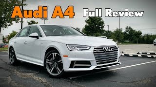 2018 Audi A4 Sedan Full Review  Prestige Premium Plus amp Premium [upl. by Arvonio]