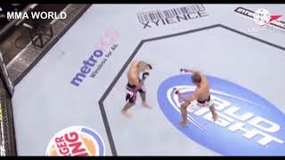 UFC Edson Barboza spinning heel kick KO [upl. by Ferreby]