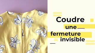 Tutoriel couture  la fermeture invisible [upl. by Ardnovahs741]