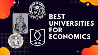 Top universities in India for Ma Economics  Msc Economics [upl. by Leonteen977]