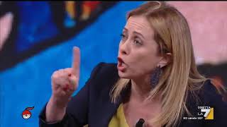 Giorgia Meloni FdI Sono arrabbiata Macron insulta lItalia e il PD manda una lettera di [upl. by Ative]