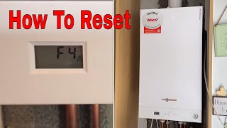 How To Reset Viessmann Vitodens 050 Combi Boiler  Service Mode and Gas Rate [upl. by Verdie618]