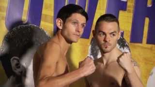 GAVIN McDONNELL v JOSH WALE 2  OFFICIAL WEIGH IN LEEDS  NORTH POWER [upl. by Winfrid25]