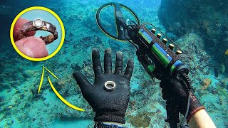 Found 10000 Wedding Ring While Scuba Diving the Bahamas Unbelievable Find [upl. by Niltyak]