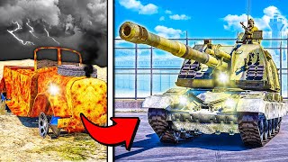 Repairing ABANDONED Army Cars in GTA 5 [upl. by Otilopih]