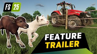 🔥🔥🔥 CZY TAKI BĘDZIE FARMING SIMULATOR 25   FEATURE TRAILER FS 25 [upl. by Dnomaj]