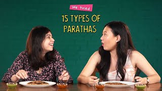 Trying 15 Types Of Parathas  Ok Tested [upl. by Gowon891]